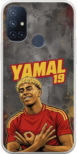 World Stars Collection Lamine Yamal OnePlus N10 5G Flexible TPU Transparent Silicone Case