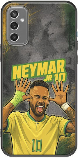 World Stars Collection Neymar Jr Samsung Galaxy M13 4g Black TPU Black Silicone Case