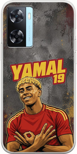 Θήκη World Stars Collection Lamine Yamal Oppo A77 5g Flexible Tpu Διάφανη Σιλικόνη