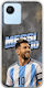 World Stars Collection Lionel Messi Realme Narzo 50i Prime Flexible TPU Transparent Silicone Case