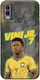 Θήκη World Stars Collection Vinicius Junior Nokia C22 Black Tpu Μαύρη Σιλικόνη