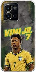 Husă World Stars Collection Vinicius Junior Vivo Y35 Flexibil TPU Silicon Transparent