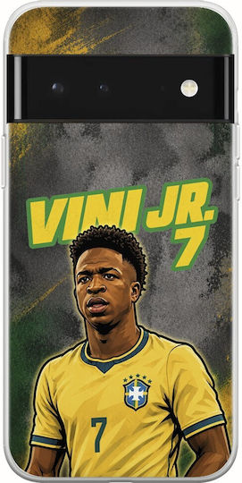 Θήκη World Stars Collection Vinicius Junior Google Pixel 6 Pro 5g Flexible Tpu Διάφανη Σιλικόνη