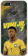 Калъф World Stars Collection Vinicius Junior Huawei P Smart Гъвкав TPU Прозрачен Силикон