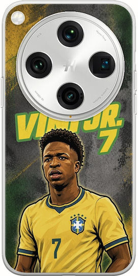 Калъф World Stars Collection Vinicius Junior Oppo Find X8 Pro 5g Гъвкав TPU Прозрачен Силикон
