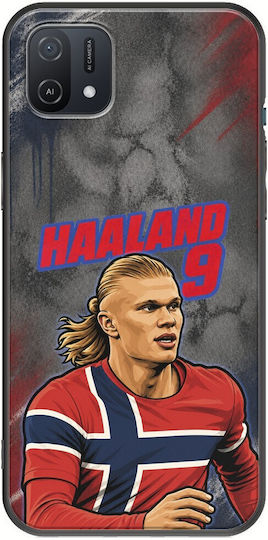 Θήκη World Stars Collection Erling Haaland Oppo A16k Black Tpu Μαύρη Σιλικόνη