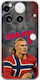 World Stars Collection Erling Haaland Nothing Phone 3 5g Flexible TPU Transparent Silicone Case