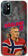 Калъф World Stars Collection Erling Haaland OnePlus 8T Гъвкав TPU Прозрачен Силикон