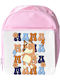 Kinder Schulranzen Bluey Rosa 33x25x10cm