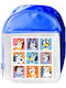 Kinder-Schulranzen Bluey Blau 33x25x10cm
