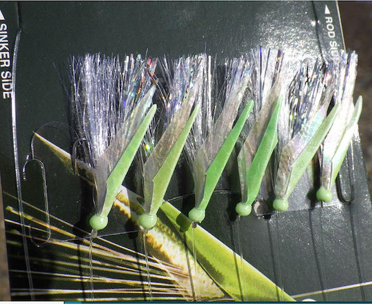 Hayabusa Ex132 Artificial Bait Sabiki Rig Fluorescent No10 10