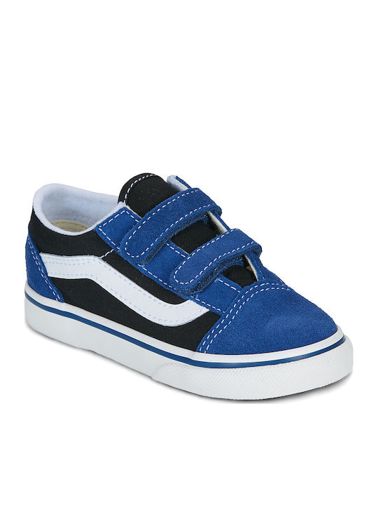 Vans Old Skool V Παιδικά Sneakers Μαύρα