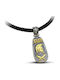 Dimitrios Exclusive Necklace Mum From Gold Plated Silver