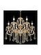 Alista Home Candelabru 6xE14 cu Cristale Auriu AT1CT-VV1A-HT2L-2325/6FG