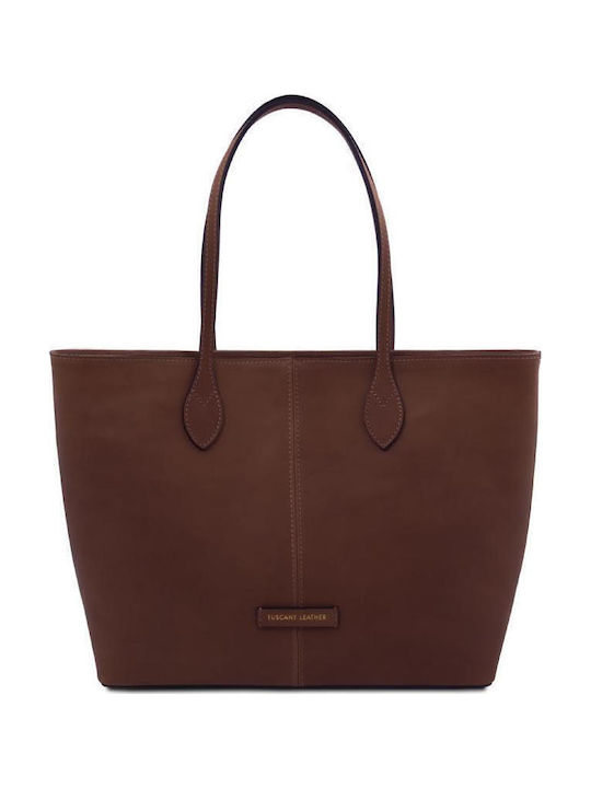 Tuscany Leather Δερμάτινη Γυναικεία Τσάντα Ώμου...