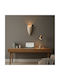 Alista Home Corp de Iluminat de Perete Modern cu Dulie E27 Gri 40x18x15cm