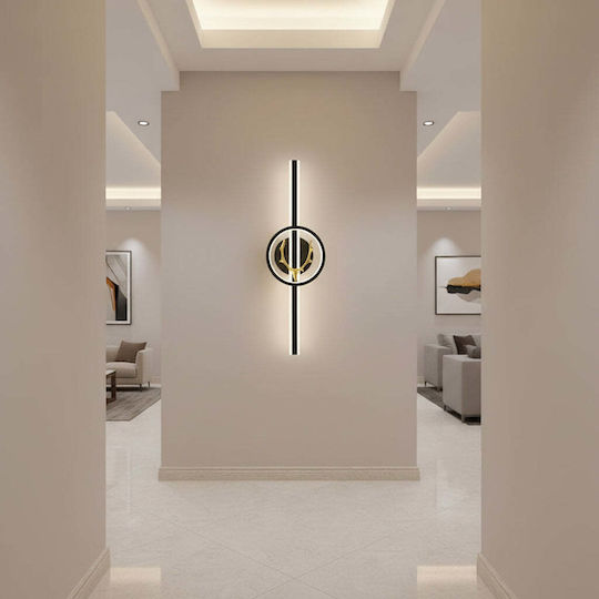 Alista Home Modern Wall Lamp with E27 Socket Black