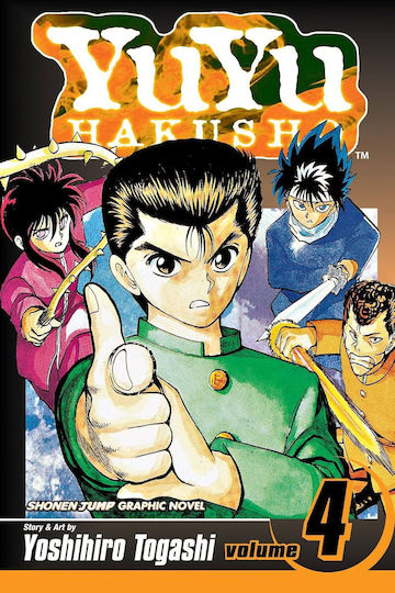 Yuyu Hakusho Vol 4 Volume 4 Yoshihiro Togashi Viz Communications,u.s, Volume 4 Yoshihiro Togashi