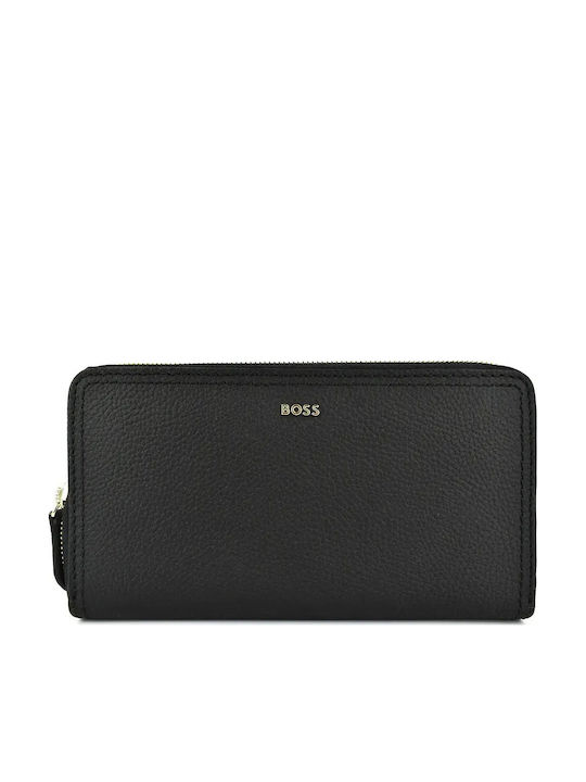 Boss Leather Women's Wallet Black