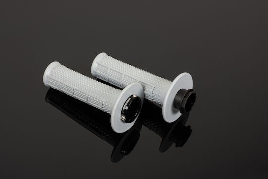 Renthal Mx Original Lock-on Soft Tapered Handlebar Grips Color Light Gray
