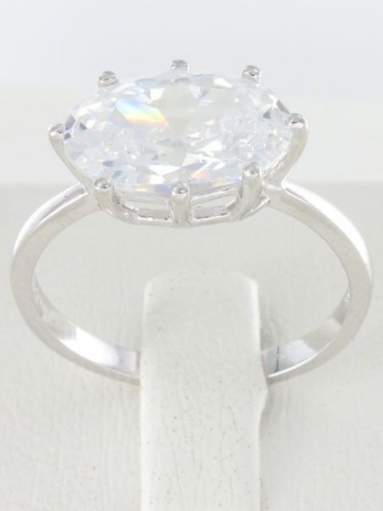 Prince Silvero Women's Ring with Zircon from Silver