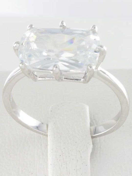 Prince Silvero Women's Ring with Zircon from Silver