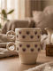 SteweHome Set Cesti Espresso Ceramice Bej 90ml 2 Bucăți