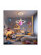 Alista Home Candelabru Pentru Copii Suspendat 60W cu Soclu E27 Alb