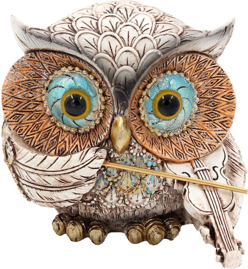 Keskor Decorative Polyresin Owl 11x7x9cm