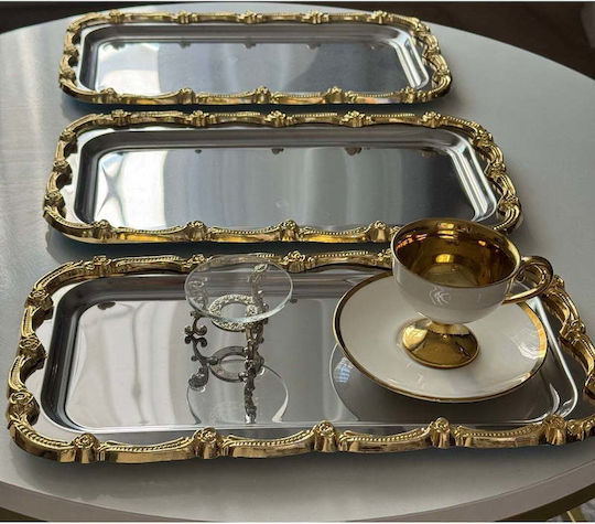 SteweHome Аноскидотос Сервиращ Диск 36x17см 3 Бройки