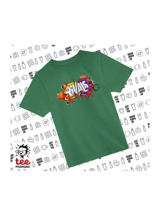 Koupakoupa Kinderoberteile T-Shirt Grün Roblox ...