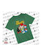 Kinderoberteile T-Shirt Grün Die Schlümpfe KP_17723_tshirt-kid-grünes