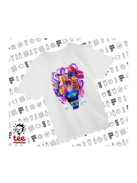 Koupakoupa Kinderoberteile T-Shirt Weiß Kpop KP...