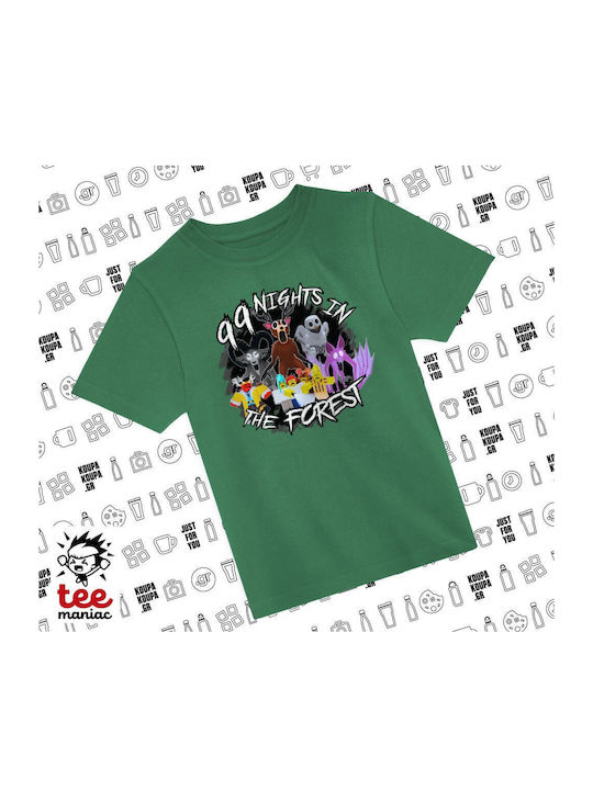 Koupakoupa Kinderoberteile T-Shirt Grün Roblox ...