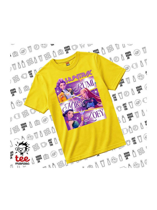 Koupakoupa Kinderoberteile T-Shirt Gelb Rumi Mi...