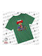 Kids T-shirt Green Blue
