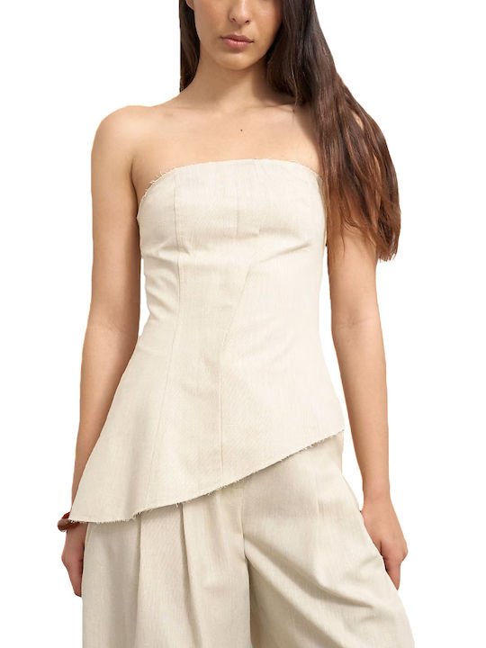 Topshop Μπλούζα Μπεζ