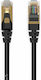 Orico Direct Attach Copper Cat.7 (10Gbps) Καλώδιο Δικτύου Ethernet εξωτερικού χώρου 1m Μαύρο