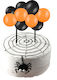 Black Orange Halloween Balloon Topper