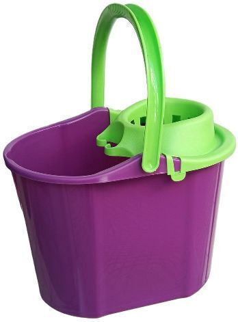 Nektarplast Κουβάς με Στίφτη Πλαστικός Χωρητικότητας 18lt Μωβ