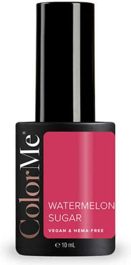 Ojă Pentru Unghii Cu Gel Semi-permanentă Vegan Fără Hema Nuanta Watermelon Sugar Colorme Cosmetics 10 Ml