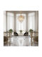 Alista Home Candelabru 3xE14 Ø30cm cu Cristale Auriu AT1CT-IM1P-HT2L-CC7045/300GD