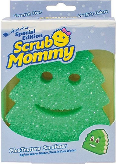 Σφουγγάρι Scrub Daddy Scrub Mommy Christmas Tree Special Edition Green