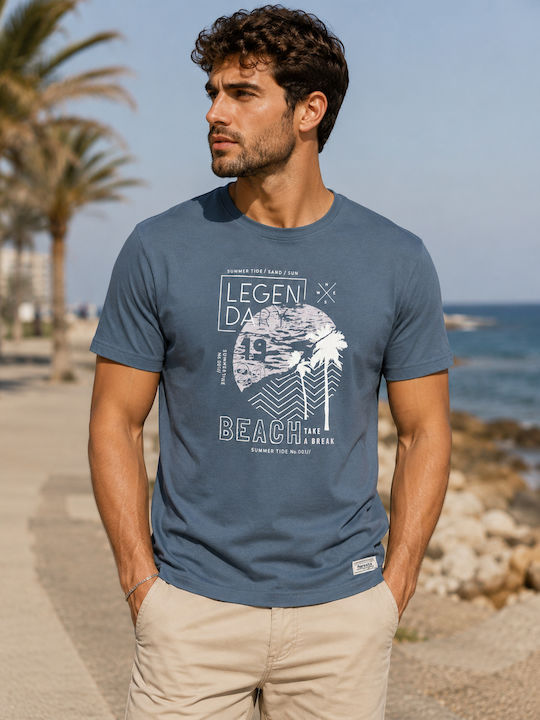 Sabart T-shirt Πετρολ