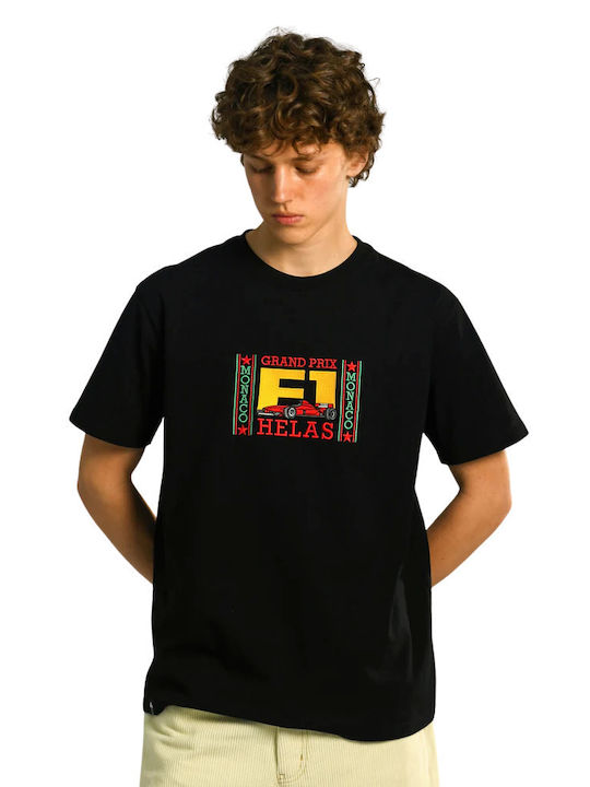 Helas T-shirt Black A06S2D1TEESSL02