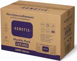 Agnotis Μαντηλάκια Καθαρισμού Γενικής Χρήσης Agnotis Μαντηλάκια Καθαρισμού Γενικής Χρήσης