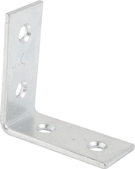 Raft de colț din metal în culoare gri 40x40mm