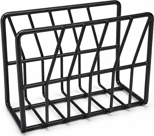 Yuk Metallischer Schwarzer Serviettenhalter 13x10cm CTC101 Yuk Metallischer Schwarzer Serviettenhalter 13x10cm CTC101