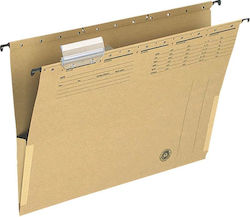 Q-connect Hanging Folder Gusset Label Metal Rod Q-connect Kraft