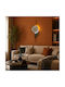 Alista Home Ceas de Perete Negru 80x40cm
